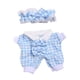 thumbnail image 1 of Traje De Gateo Para Muñecas Accesorios Lindos Para Muñecas Juego De Imaginación 17 Cm Ropa Para Muñecas Azul, 1 of 3