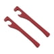 thumbnail image 2 of Almohadilla de relleno para espacio de asiento de coche, tapón para grietas de coche, bloqueador de caídas, organizador de accesorios suave, fácil de 2 Piezas Rojas, 2 of 5
