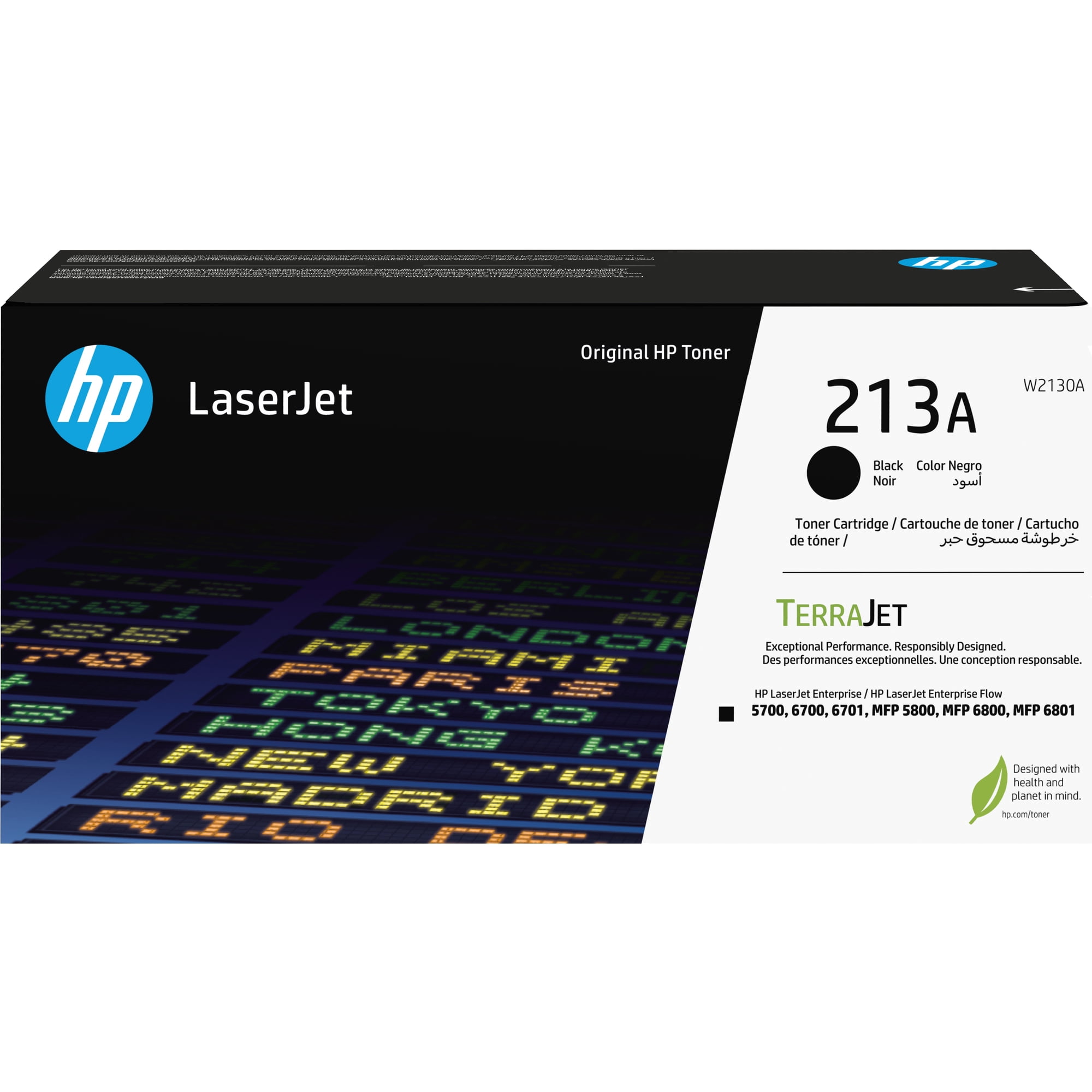 Cartucho De Tóner Hp Laserjet 213a 3500 Páginas Negro