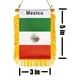 thumbnail image 2 of Bandera mini de México ZXvZYT para auto 7.5 x 12.5 cm, 2 piezas, 2 of 7