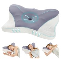 Almohada Cervical Dumos Cooling Memory Foam Gris