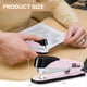 thumbnail image 2 of Stapler Deli Heavy Duty Full Strip con capacidad para 50 hojas, color rosa, 2 of 7
