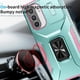 thumbnail image 4 of Funda Armada para Samsung Galaxy A26 con Tapa Deslizante y Soporte Magnético Giratorio Verde, 4 of 5