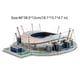 thumbnail image 1 of 3D Puzzle Model Football Soccer Field Model Souvenirs Paper Jigsaw Model Gift For Fans, 1 of 3