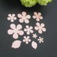 thumbnail image 5 of Matrices de corte de pétalos de flor plateadas Cauaoa para scrapbooking, 5 of 9