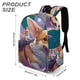 thumbnail image 3 of Corgi-theme Backpack, Campus style schoolbag Bookbag with Adjustable Shoulder Straps And Large Zip Compartment, Unisex Travel Bags.42x30x15cm, 3 of 6