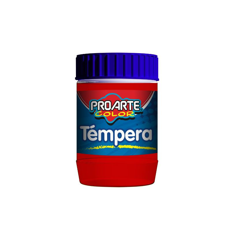 Tempera 120 Ml Roja 1 Un Proarte