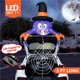 thumbnail image 2 of Araña inflable de Halloween de 1,5 m de Joiedomi con luces LED, 2 of 8