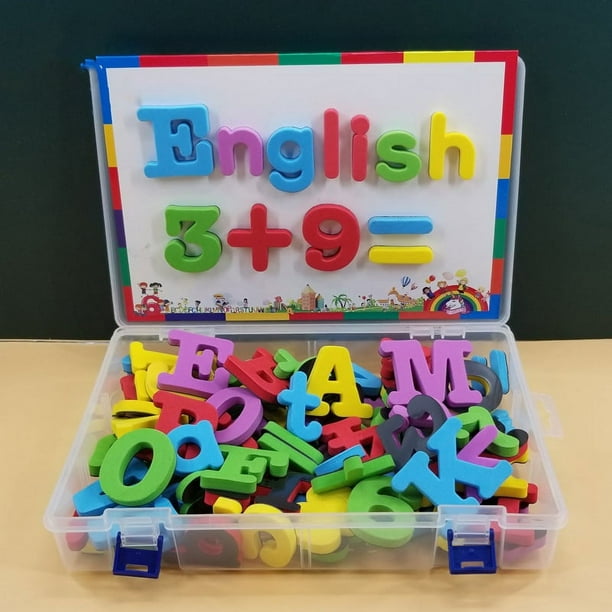 Children's Educational Early Education Toys, Magnetic Number And Letter Magnetic Stickers, English Size And Letter Magnets, Educational Children's English Toys, Early Education Aids