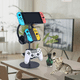 thumbnail image 2 of Controller Bracket 3 Layers, Headset Bracket, Multi-adjustable Game Controller Headset Hanger For All General Gaming PC Accessories, Xbox PS4 PS5 Switch-Smart Negro, 2 of 6