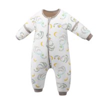Kivara - Saquito De Dormir Bebe Con Pie Tog 1.5 Pijama Saco Dormir Gris L