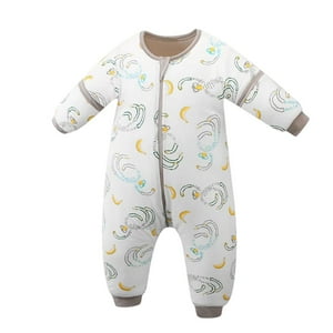 Kivara - Saquito De Dormir Bebe Con Pie Tog 1.5 Pijama Saco Dormir Gris L
