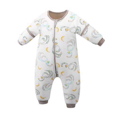 Kivara - Saquito De Dormir Bebe Con Pie Tog 1.5 Pijama Saco Dormir Gris L