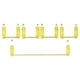 thumbnail image 4 of Estabilizadores Atornillables Para PCB Para Teclado Mecánico MX Amarillo 1 6.25u 4 2U, 4 of 5
