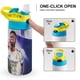 thumbnail image 4 of Jude Bellingham-theme One-Touch Pop Top Water Bottle Stainless Steel Leak-Proof Sports Children's Bottle blue 12oz, 4 of 6