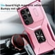 thumbnail image 4 of Funda Armada para Samsung Galaxy S24 Ultra con Tapa Deslizante y Soporte Magnético Giratorio Rosa, 4 of 5