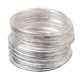 thumbnail image 1 of Pulsera De Aro Ultrafino De Plata A La Moda De 50 Uds., 1 of 3