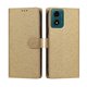 thumbnail image 2 of Cartera para Motorola Moto G24 4G con Soporte y Correa, Dorado, 2 of 6