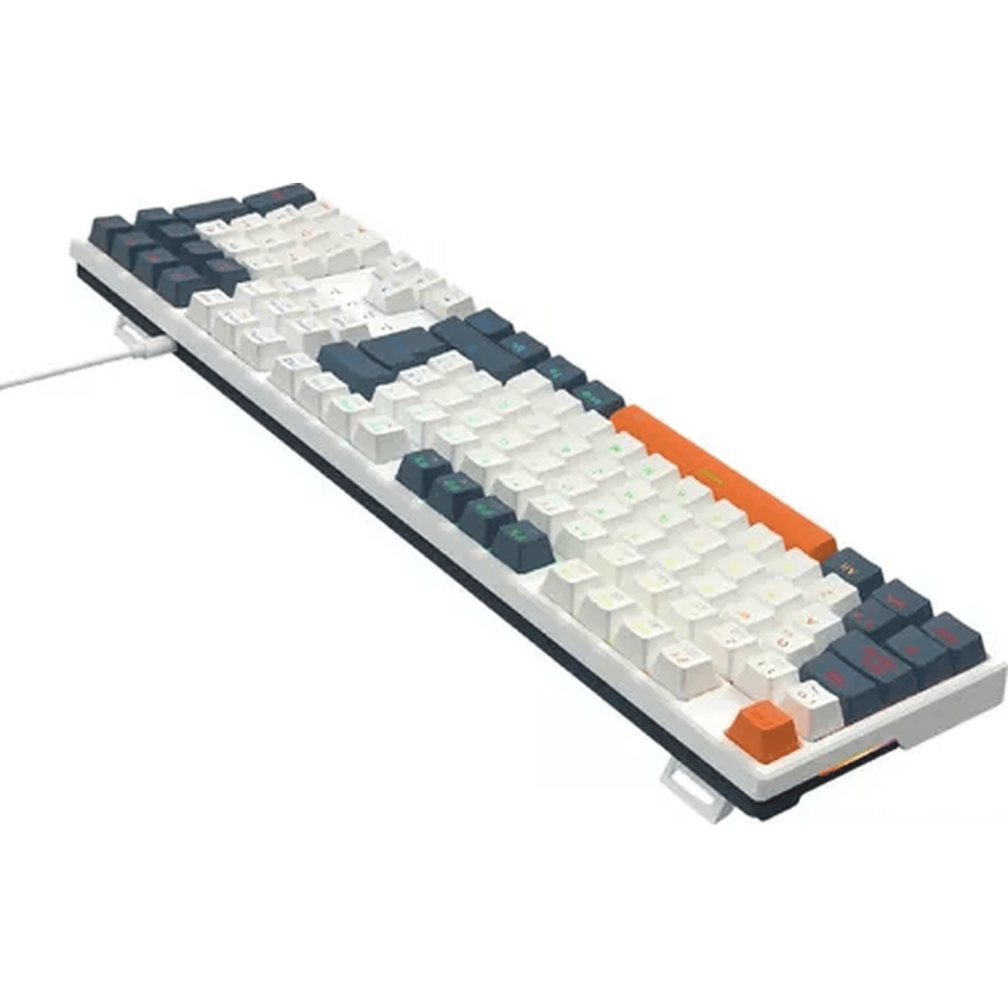 Genérico - Teclado Redragon Trundle K668wbo Rgb Usb Sw Red Español