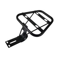 Magideal - Portaequipajes Trasero Para Bicicleta Eléctrica Con Estructura De Hierro Resistente Y Durable Soporte De Carga Fuerte Y Almacenamiento Práctico Fácil Portaequipaje Trasero