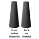 thumbnail image 5 of Mandril medidor de pulseras, tallas redondas por cuartos (gris), 5 of 6