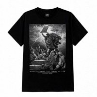 Fanshirt - Polera Estampada Dore Gustav Moses Breaking The Tables Of The Law