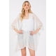 thumbnail image 1 of Poncho con Detalle de Ribete con Estampado de Flores, 1 of 5