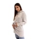 thumbnail image 1 of Polerón Hoodie Long Fit Mujer Spitfire Beige, 1 of 6