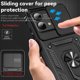 thumbnail image 5 of Funda Resistente Anillo Soporte Motorola Moto G Stylus 5G 2023 Privacidad Cámara Montaje Magnético Negro, 5 of 6