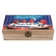 thumbnail image 1 of Las Pasas de California Caja Organizadora de Madera Rústica - Caja Decorativa Multifuncional para Escritorio, Hogar, Oficina, Joyas y Manualidades, 1 of 6