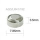 thumbnail image 2 of Pack 10X Pilas De Boton Ag3 Lr41 392a Calculadora Reloj, 2 of 6