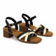 thumbnail image 2 of Sandalia Mujer Taco Bajo Cuadrado Ecocuero 021, 2 of 8