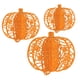 thumbnail image 1 of 3x Calabazas Decorativas Calabazas Decorativas Para Otoño Acción De Gracias Mesa Naranja, 1 of 5