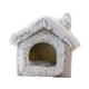 thumbnail image 5 of Caseta Para Perros Suave Con Forma De Cueva Cálida Extraíble Y Multifuncional Con Cojín Gris S, 5 of 6