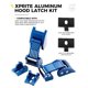 thumbnail image 5 of Pestillos de Capó Xprite para Jeep JK/JL 2007‑2026 – Bandera Azul, 5 of 7