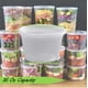 thumbnail image 2 of Contenedores para Alimentos Mr Miracle 473 ml Paquete de 12 con Tapa Hermética, 2 of 8