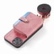 thumbnail image 2 of Funda Tipo Cartera con Correa Cruzada para iPhone 15 Protección Contra Golpes Rosa, 2 of 6