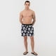 thumbnail image 4 of Traje de Baño Hombre Full Print Negro Flores Corona, 4 of 5