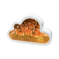 Bothyi - Diy Espejo Lámpara De Noche Pequeña Lámpara De Noche Luz De Noche Para Baño Escritorio Fiesta Rosa