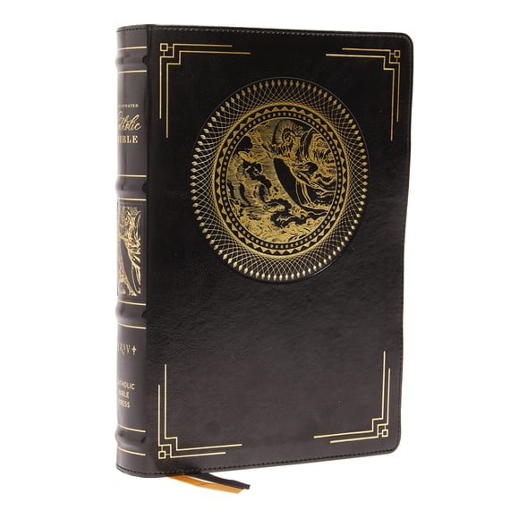 Biblia católica NRSVCE – Tapa de cuero suave negra