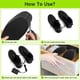 thumbnail image 5 of Plantillas calefactables, almohadilla calefactable recargable por USB para zapatos (talla 8-10,5), plantillas calefactables eléctricas personalizables para exteriores, camping, esquí y caza, plantilla, 5 of 7