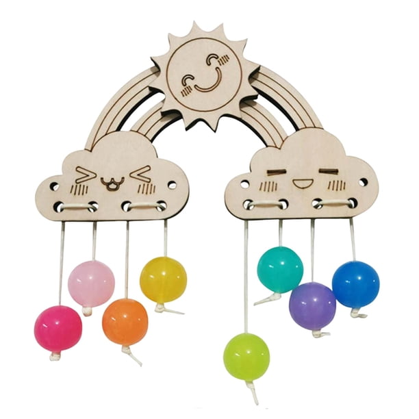 Tablero Ocupado, Accesorios de Bricolaje, Material de Decoración, Juguetes de Clound, Actividad Práctica de Enseñanza de Habilidades para Niños Y Niña 14cmx14cm