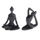thumbnail image 3 of Hogar Cerámica Yoga Chica Adornos Escultura Decoración Muebles Para El Hogar, 3 of 5