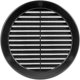 thumbnail image 1 of Cubierta de ventilación para plafón Vent Systems de plástico negro redonda de 15 cm, 1 of 8