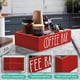 thumbnail image 3 of Organizador de Café ALELION Rojo 4 Compartimentos Divisores Removibles, 3 of 3