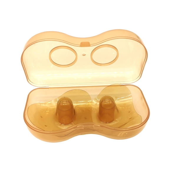 Protector De Pezones Nishiyuenyi Silicona Naranja 2 Uds