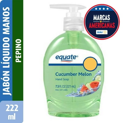 Jabón Líquido De Manos Pepino 222 Ml Equate