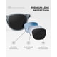 thumbnail image 4 of Gafas de sol WearMe Pro Nick Polarized Modern Square Frame, 4 of 8
