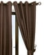 thumbnail image 2 of Set de Cortinas Blackout Con Argollas 6 Piezas Chocolate, 2 of 4
