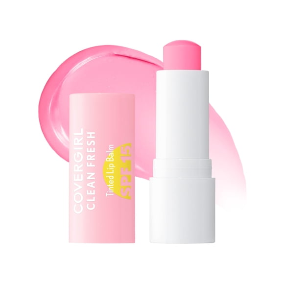 Bálsamo Labial Teñido COVERGIRL Clean Fresh You Make Me Blush FPS 15